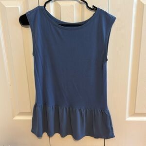Ann Taylor Loft Sleeveless Peplum Tank XS